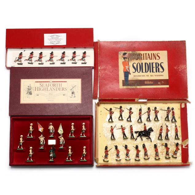 THREE BOXED EDITIONS BRITAINS MILITARY