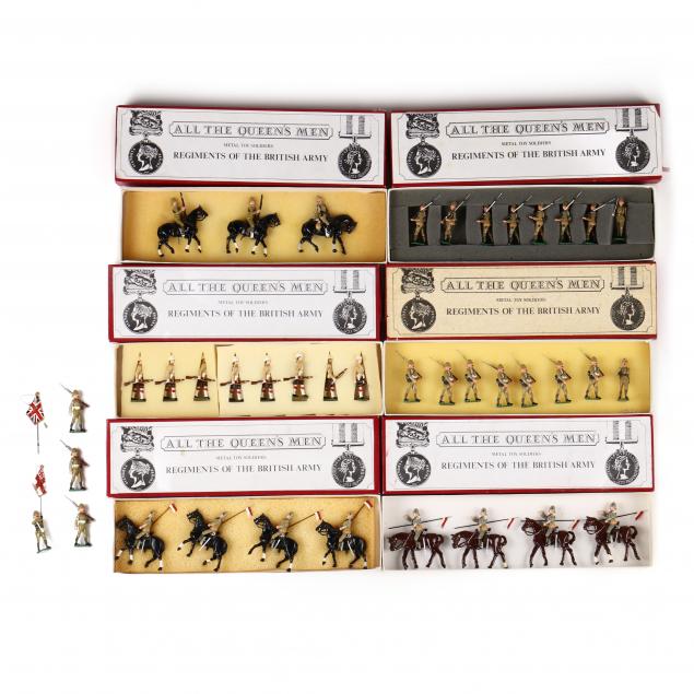 ALL THE QUEENS MEN MILITARY MINIATURES,