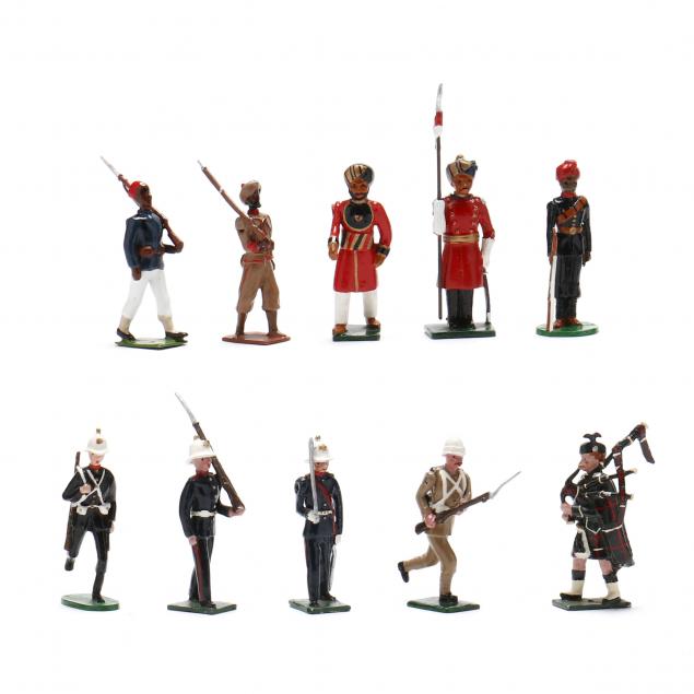 A SELECTION OF MARKED MILITARY MINIATURES