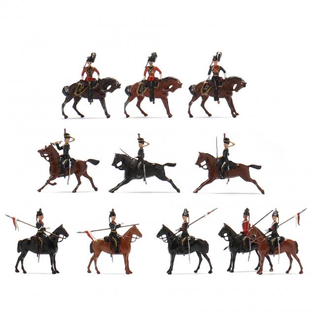 SELECTION OF W. BRITAIN MOUNTED TROOPER