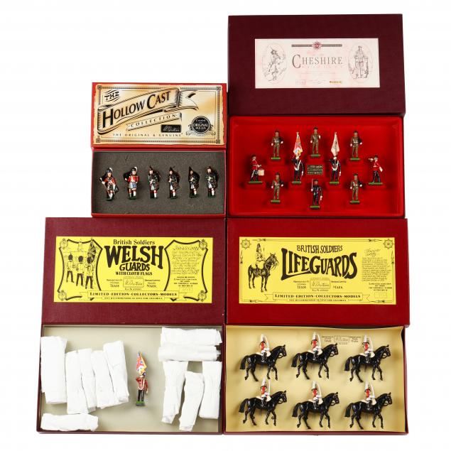 FOUR BOXED EDITIONS BRITAINS MILITARY