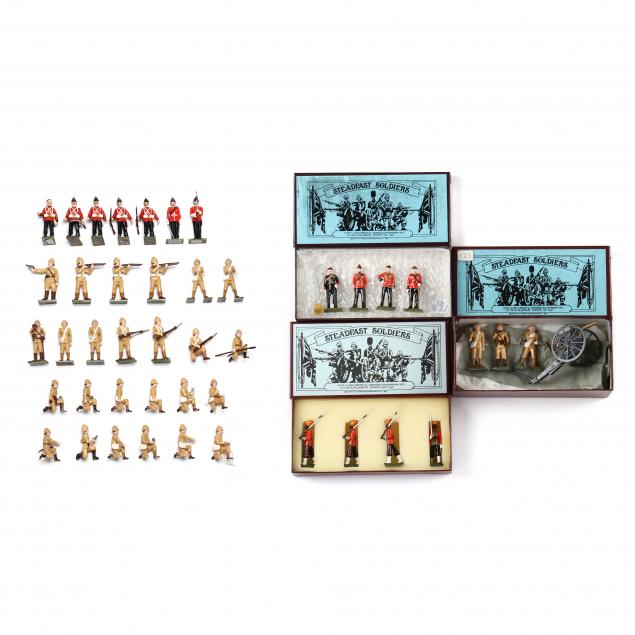 GROUP OF STEADFAST MILITARY MINIATURES