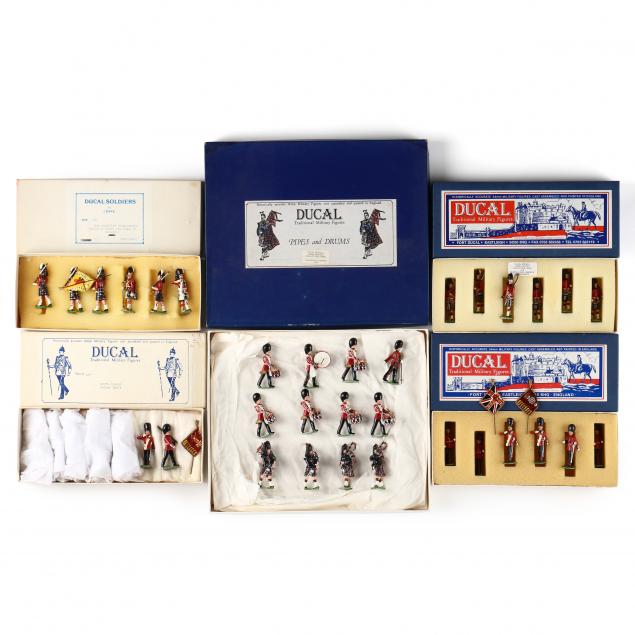 FIVE BOXED EDITIONS DUCAL MILITARY