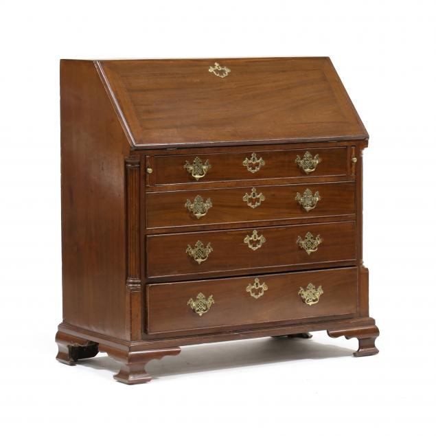 ENGLISH CHIPPENDALE MAHOGANY SLANT