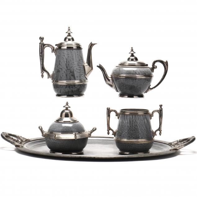 CONTINENTAL GRANITEWARE TEA AND 30a7f5