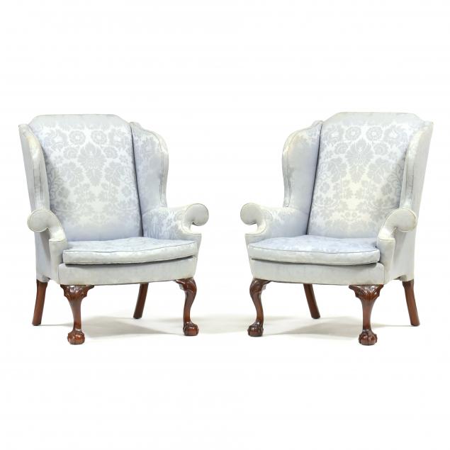 PAIR OF KINDEL CHIPPENDALE STYLE 30a841