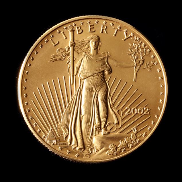 2002 $50 ONE-OUNCE GOLD BULLION