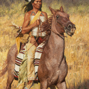 Susan Terpning
(American, b. 1953)
Cheyenne,