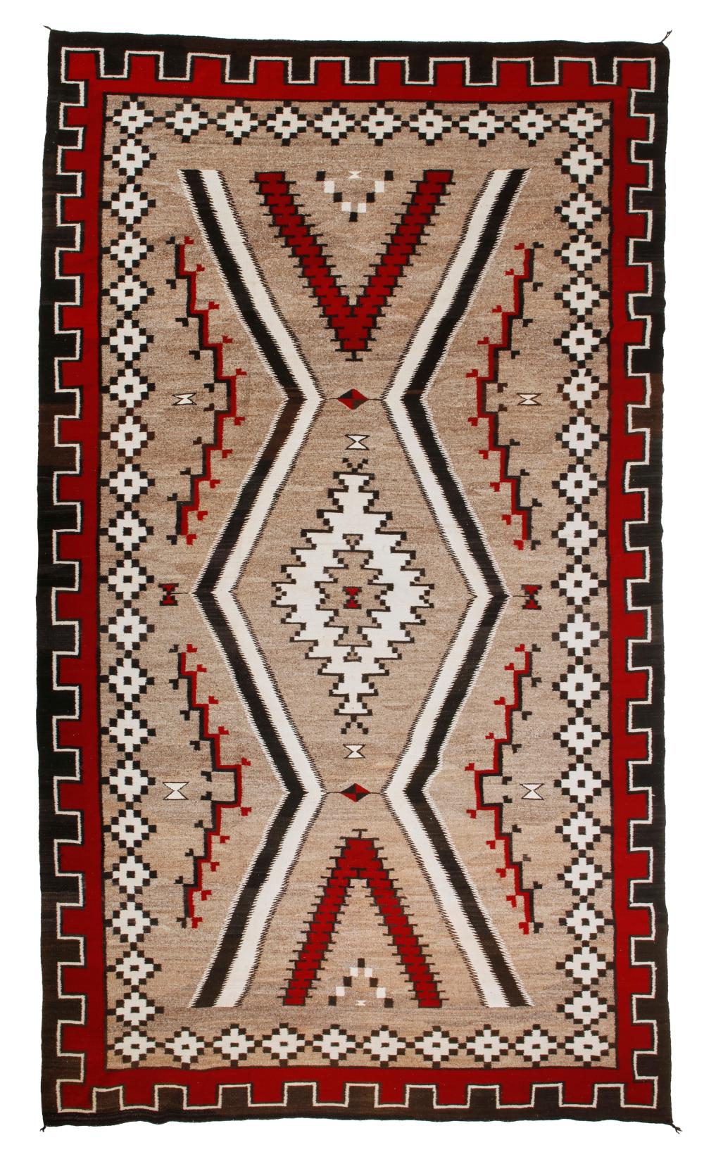 A LARGE NAVAJO REGIONAL RUGA large 30a943