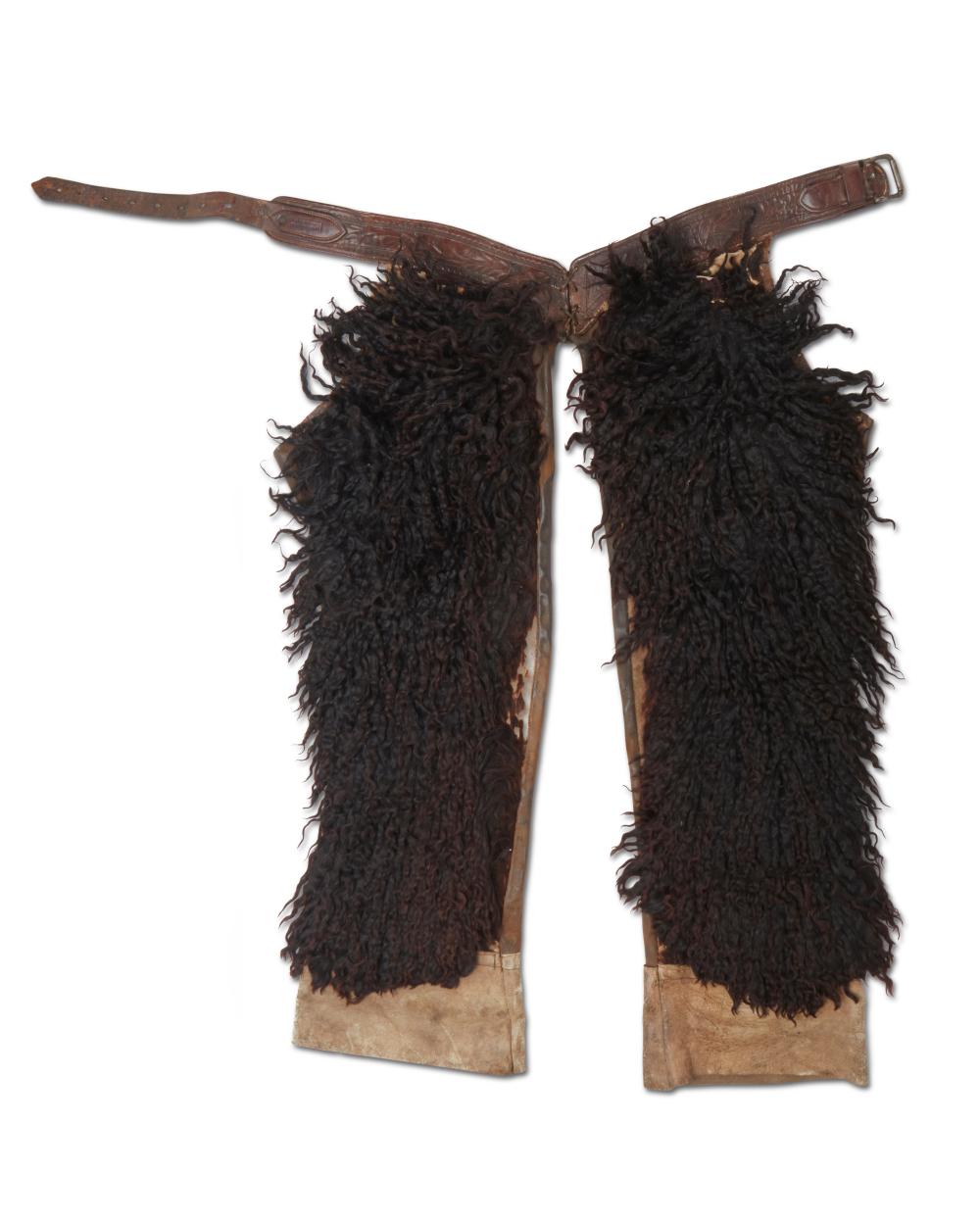 A PAIR OF AL FURSTNOW "WOOLY CHAPS"A