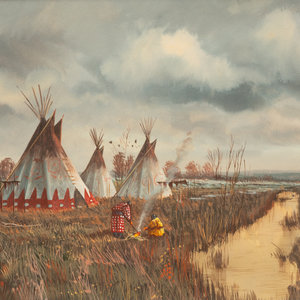 James Collender American 1935 2011 Teepees  30aaca