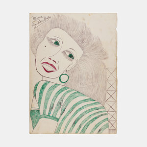 Lee Godie American 1908 1994 Mona 30abf2