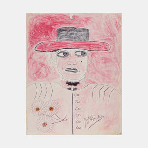 Lee Godie
(American, 1908-1994)
Girl
ink
