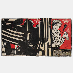 Shepard Fairey American b 1970 Metropole 30ac1c