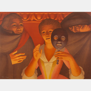 George Tooker
(American, 1920-2011)
Una