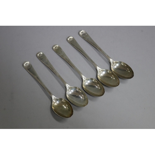 Set of five hallmarked sterling 3085fc