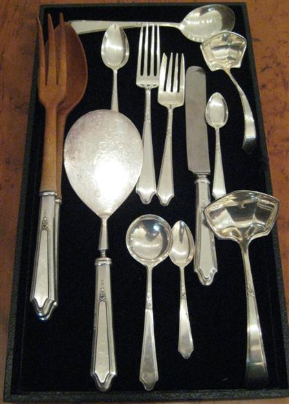 Sterling silver flat table service 4da38