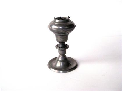 Two pewter lamps endicott  4da48