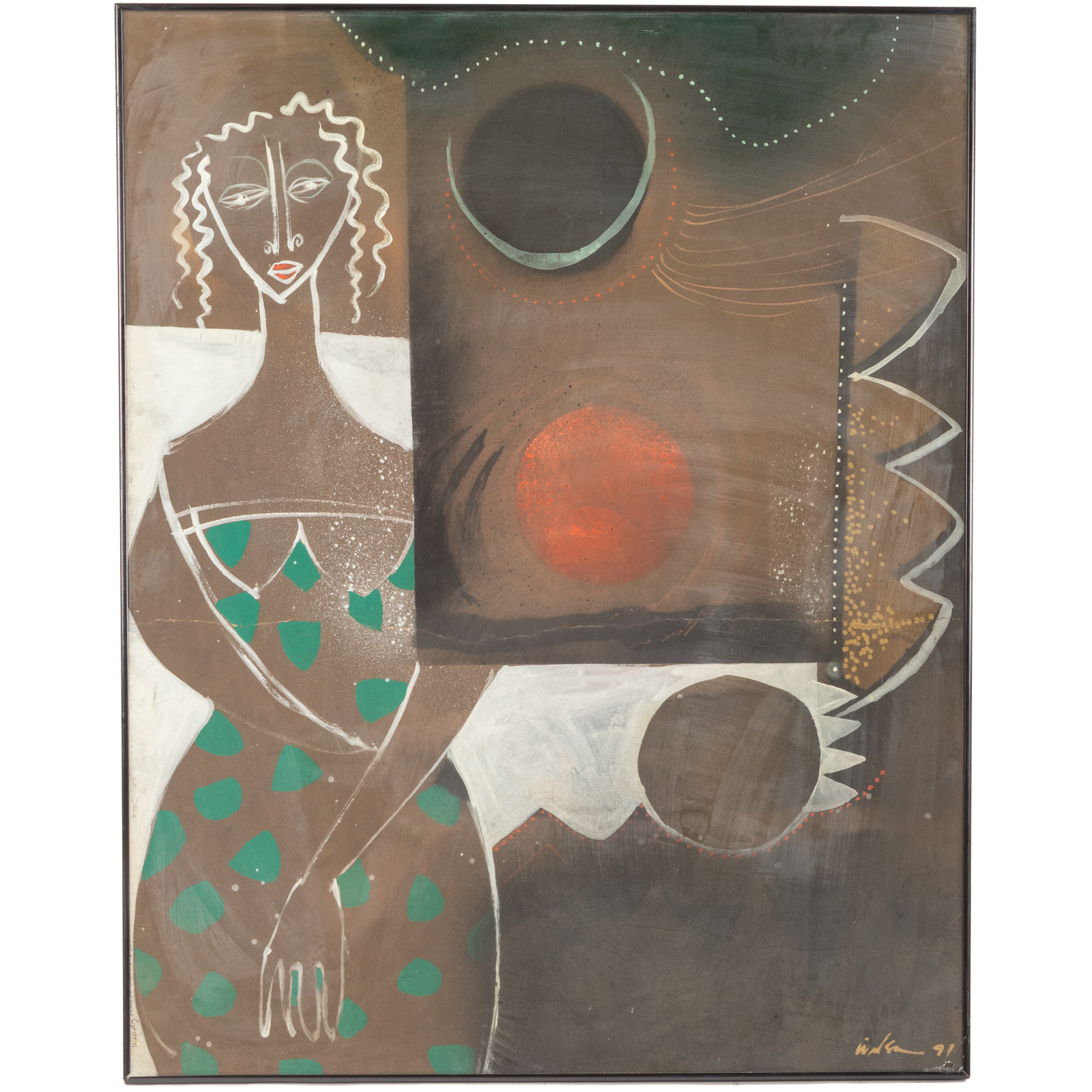 WENDY WILSON ABSTRACT FIGURE  308818