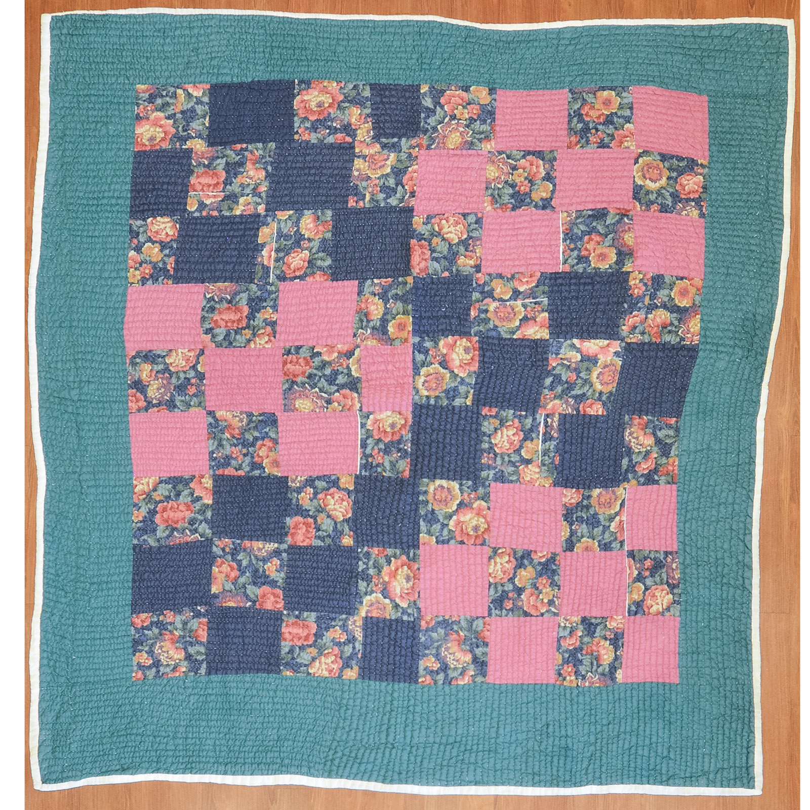 HAND-STITCHED COTTON PATCHWORK