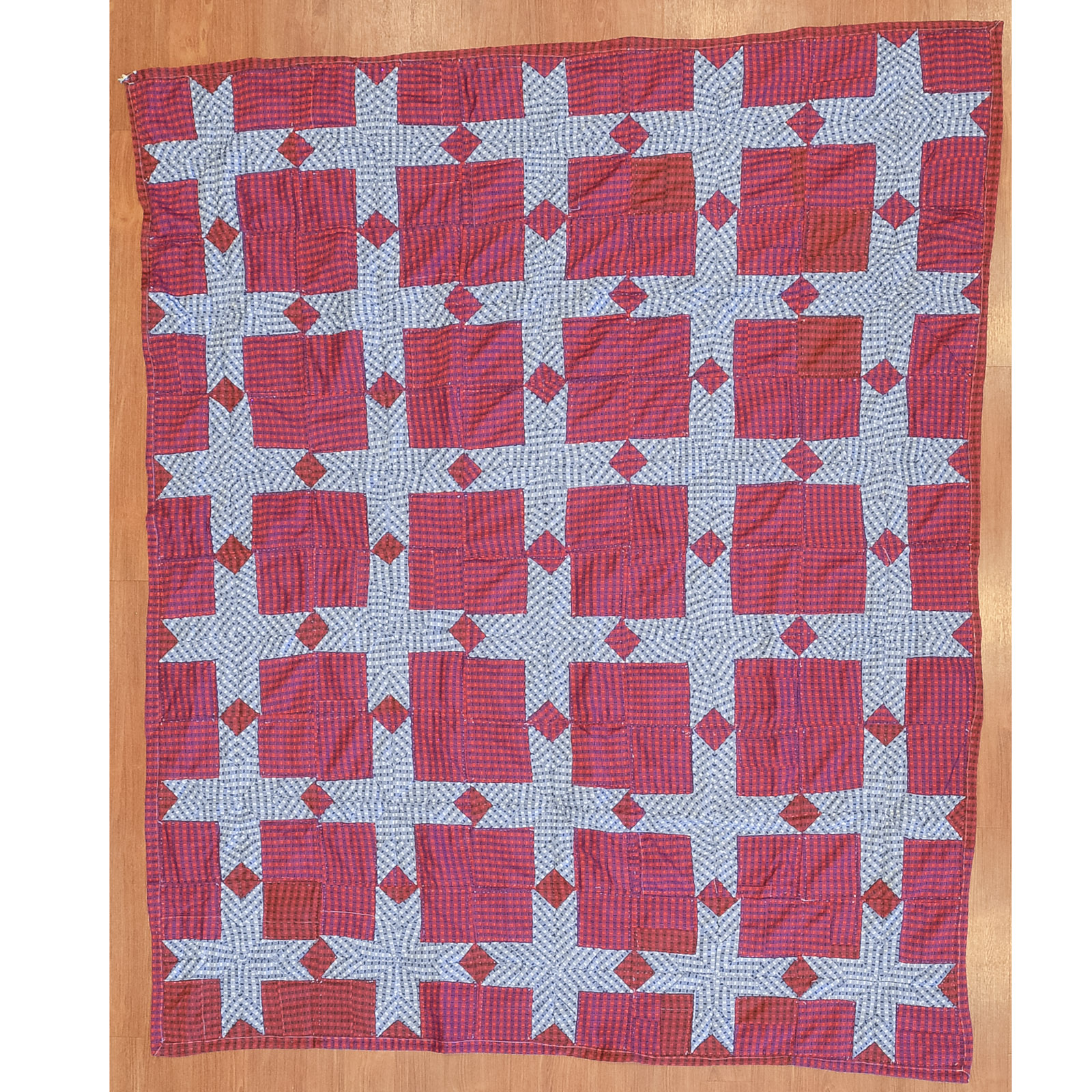 RED WHITE BLUE RIBBON QUILT 308844