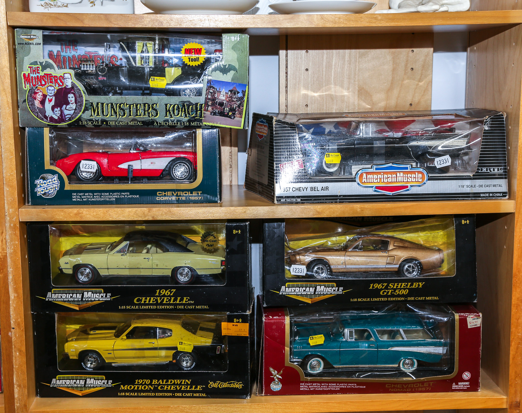 SELECTION OF SEVEN DIE-CAST VEHICLES