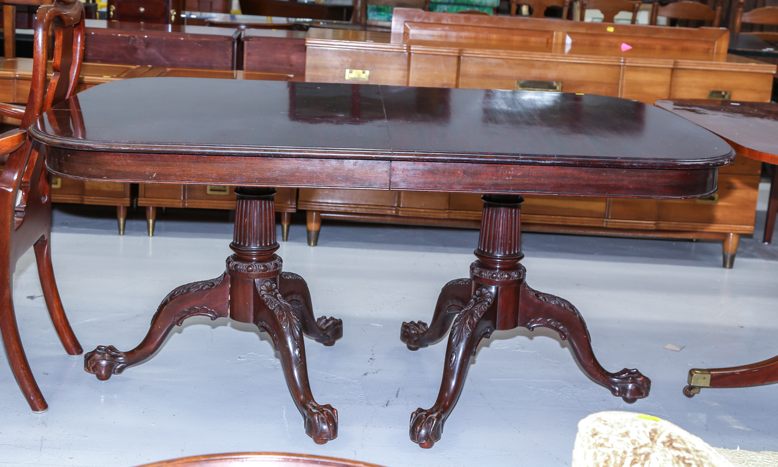 POTTHAST CHIPPENDALE STYLE MAHOGANY 30892c