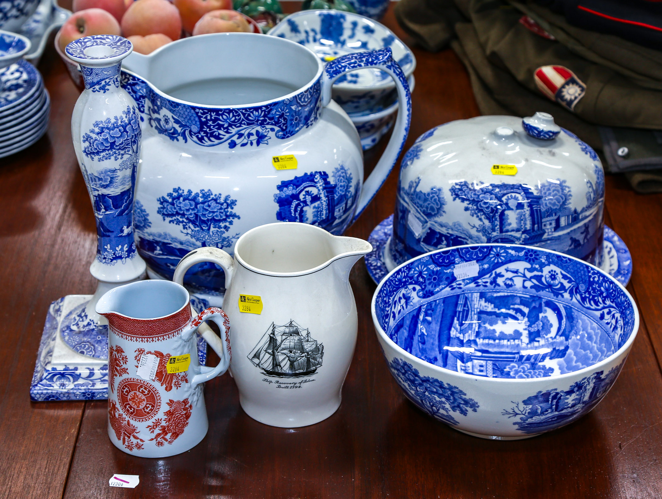 ASSORTMENT OF SPODE & COPELAND