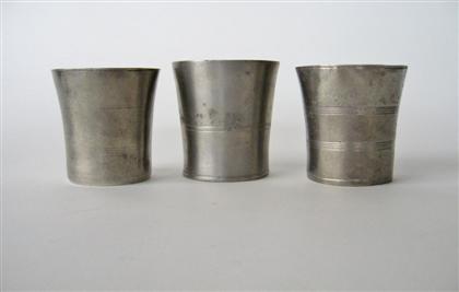 Three pewter beakers boardman 4da94