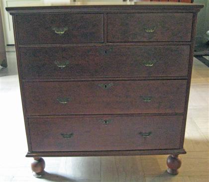 William and Mary chest of drawers
