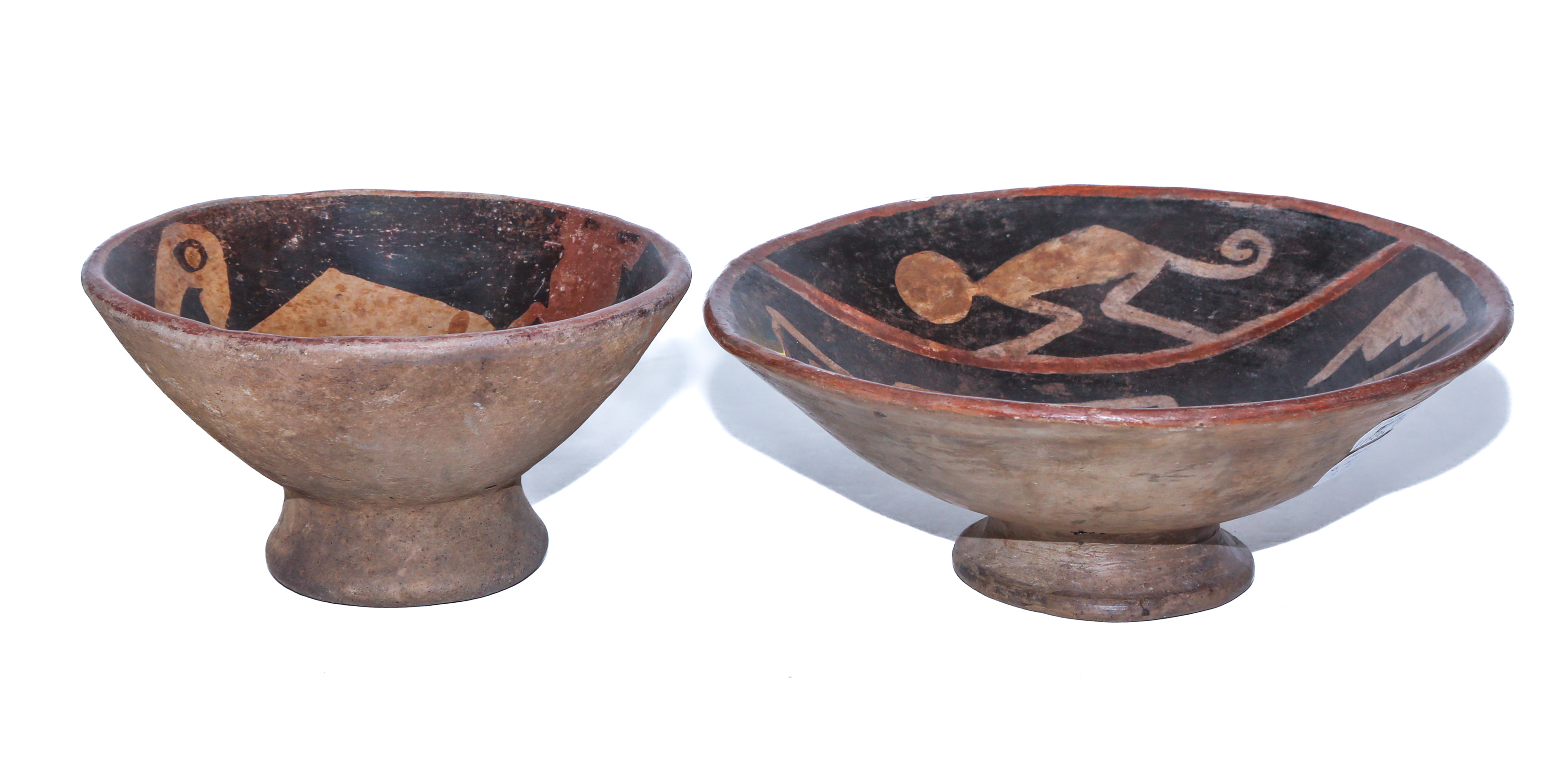 TWO PRE-COLUMBIAN NARINO-CARCHI