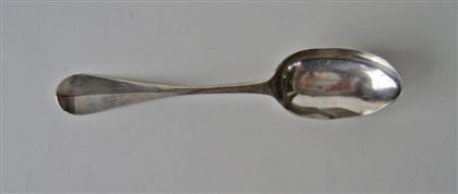 Silver tablespoon    philip syng