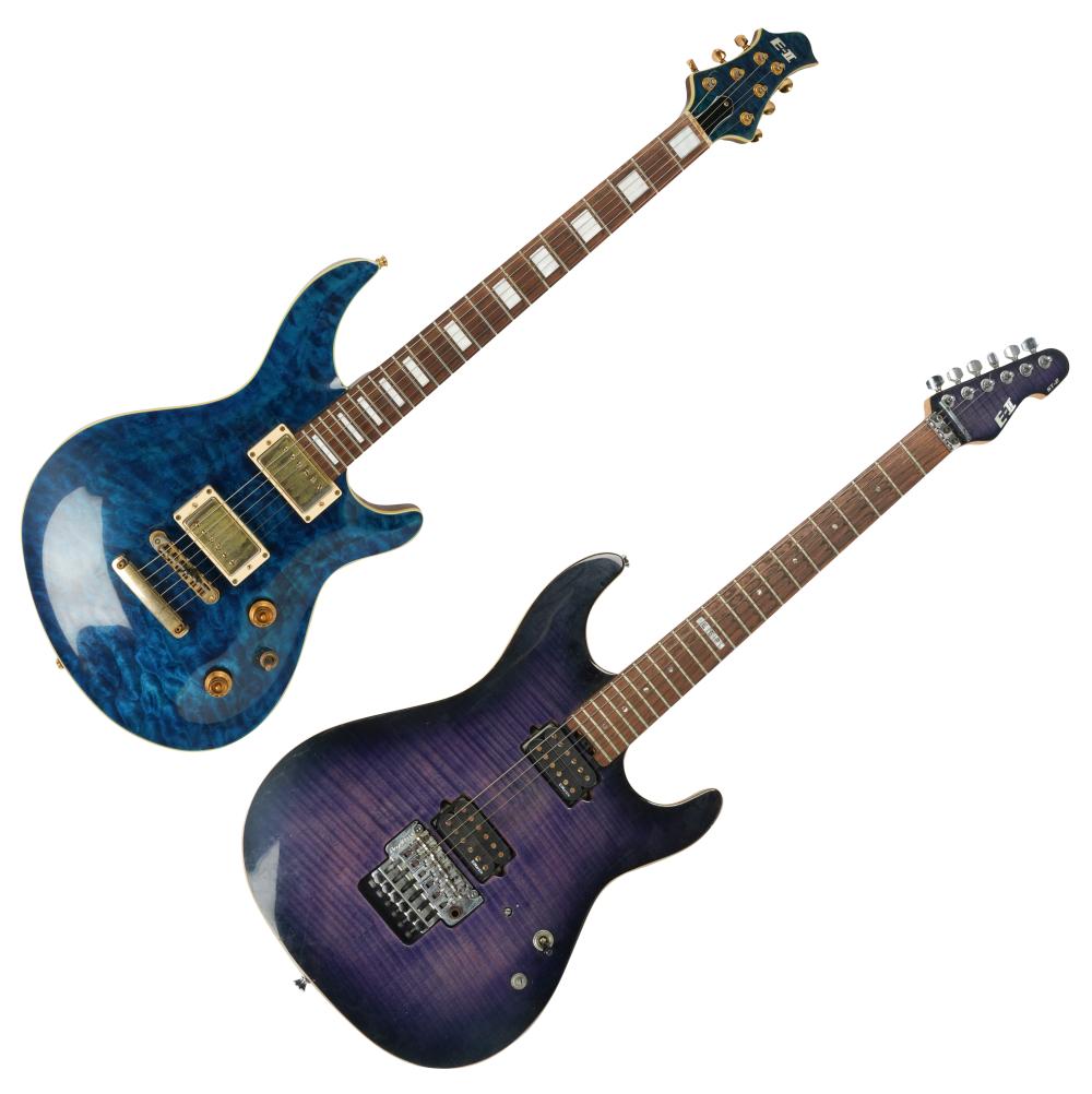 TWO ESP E-II ELECTRIC GUITARSTwo