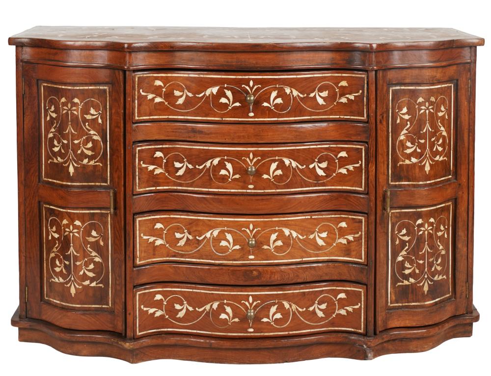 BONE INLAID SIDEBOARDBone Inlaid Sideboard,