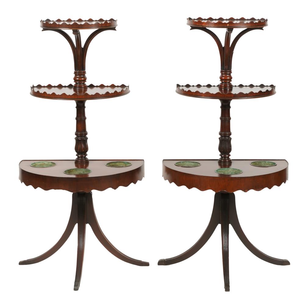 PAIR OF REGENCY STYLE MAHOGANY 308cc0