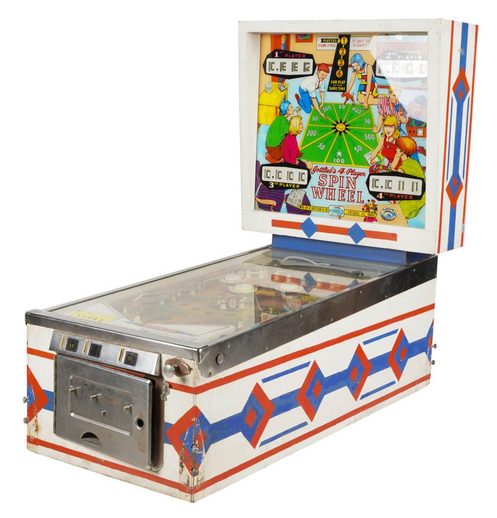 VINTAGE PINBALL MACHINEVintage 308cdc