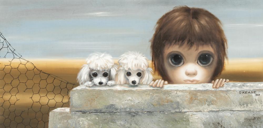 MARGARET KEANE (1927-2022): GIRL