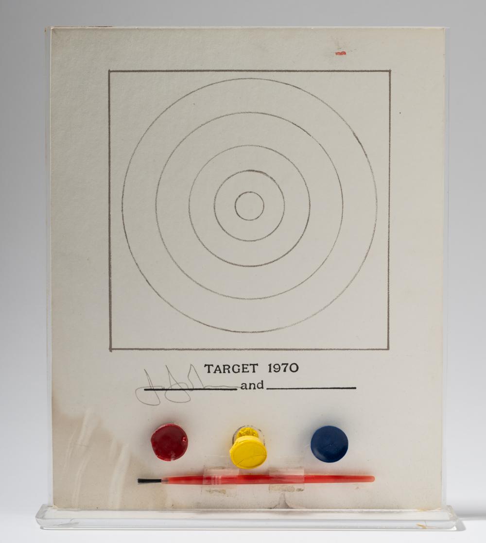 JASPER JOHNS B 1930 TARGETJasper 308d7a