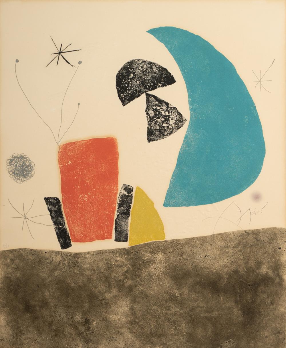 JOAN MIRO (1893-1983): PLATE VIII