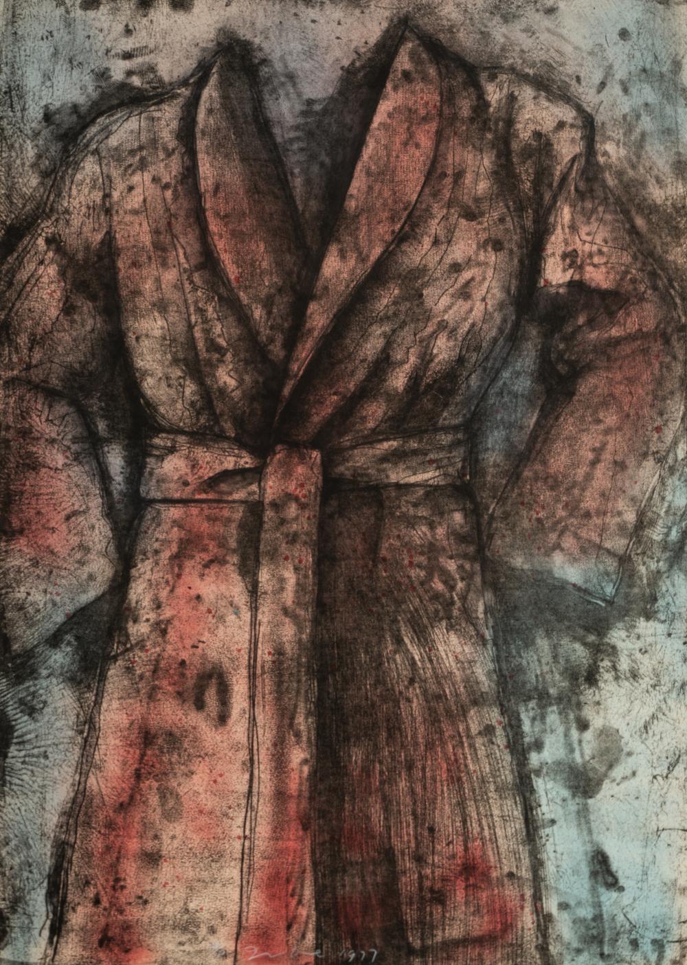 JIM DINE B 1935 SPRAY PAINTED 308da0