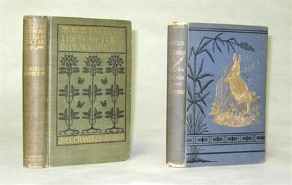 2 vols.  Harris, Joel Chandler: Uncle