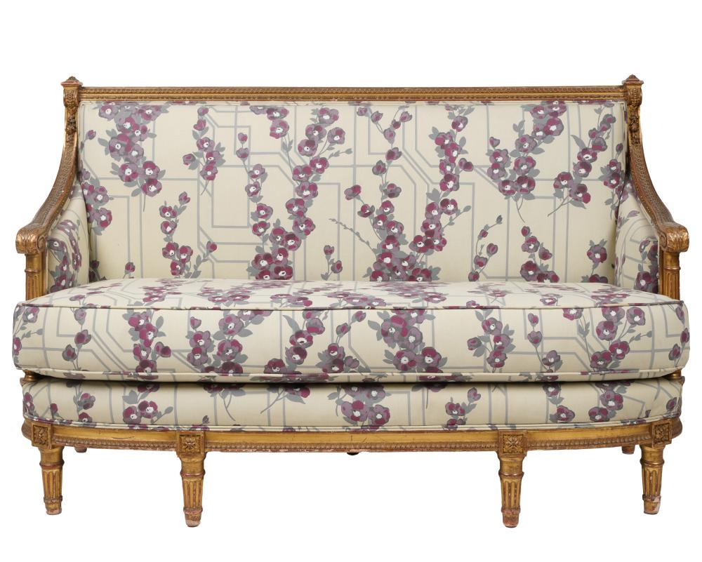 CONTINENTAL GILTWOOD CANAPEContinental