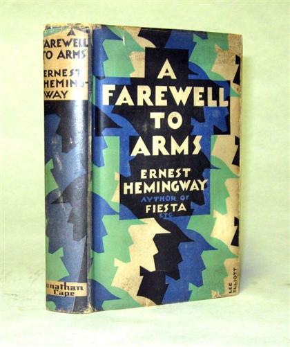 1 vol.  Hemingway, Ernest. A Farewell