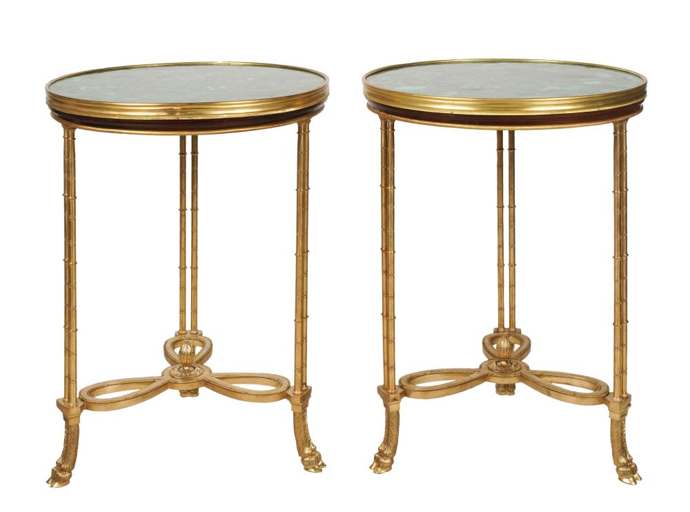 PAIR OF NEOCLASSICAL STYLE GILT 308ee8