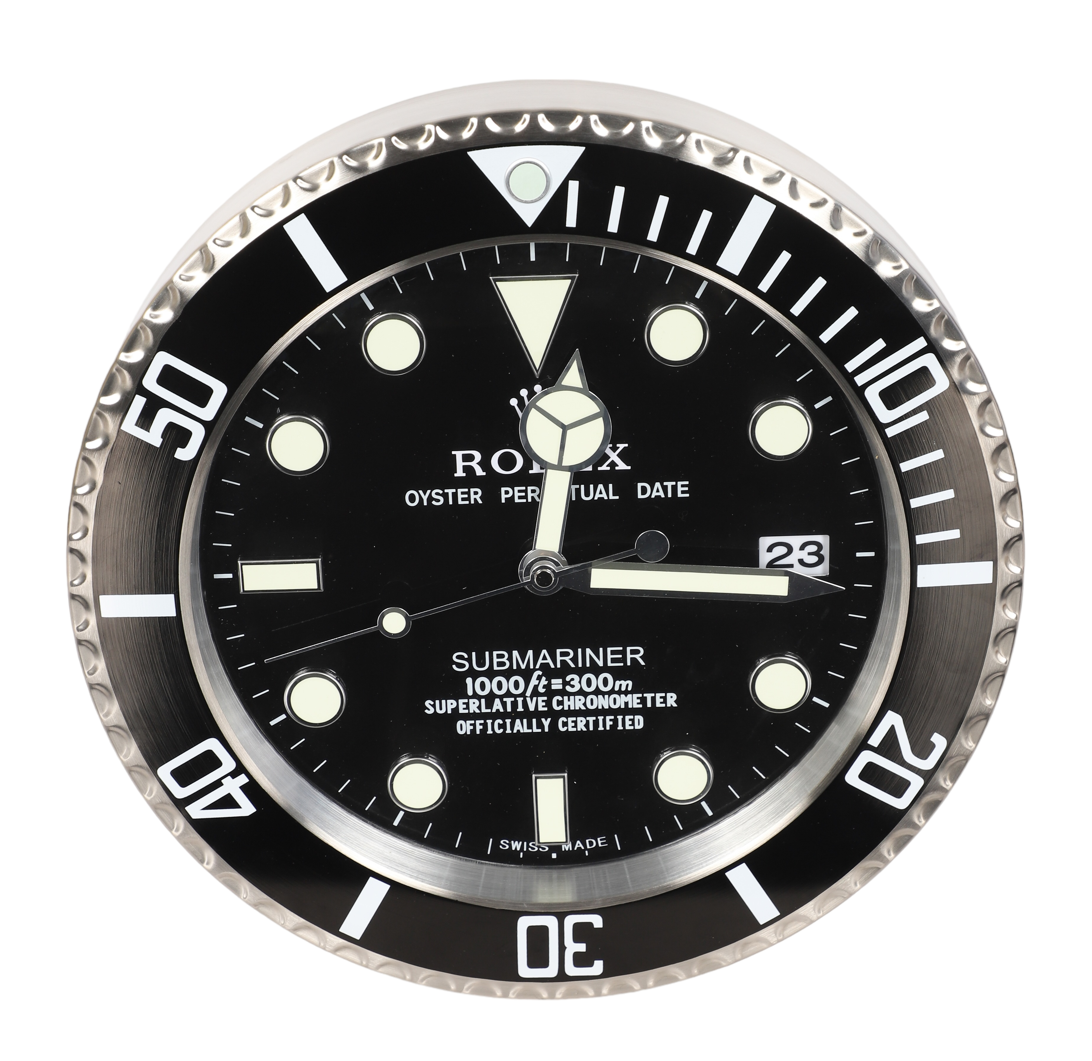 Watch Dealer Display Clock Rolex 308ffb