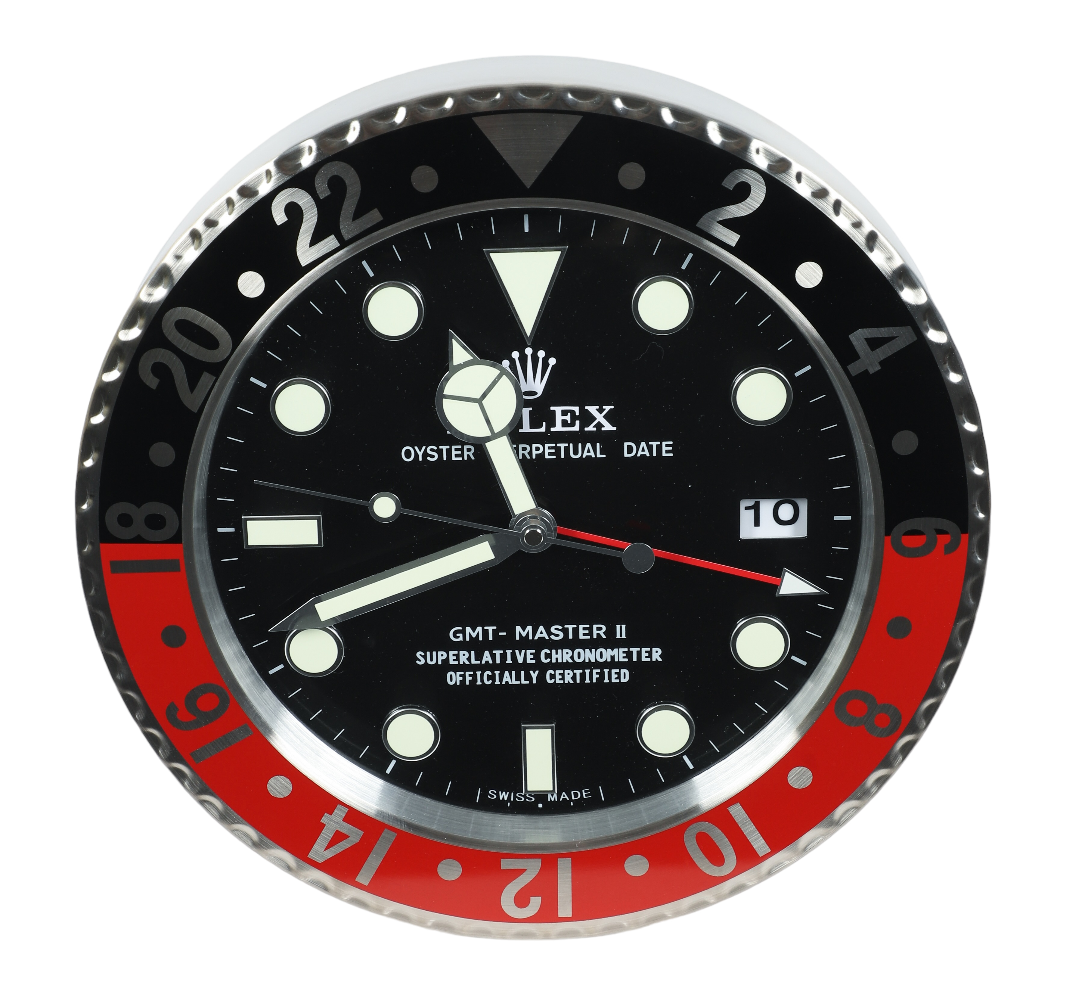 Watch Dealer Display Clock Rolex