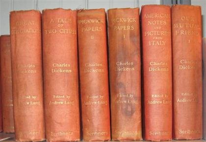 34 vols.  Dickens, Charles. The Works.