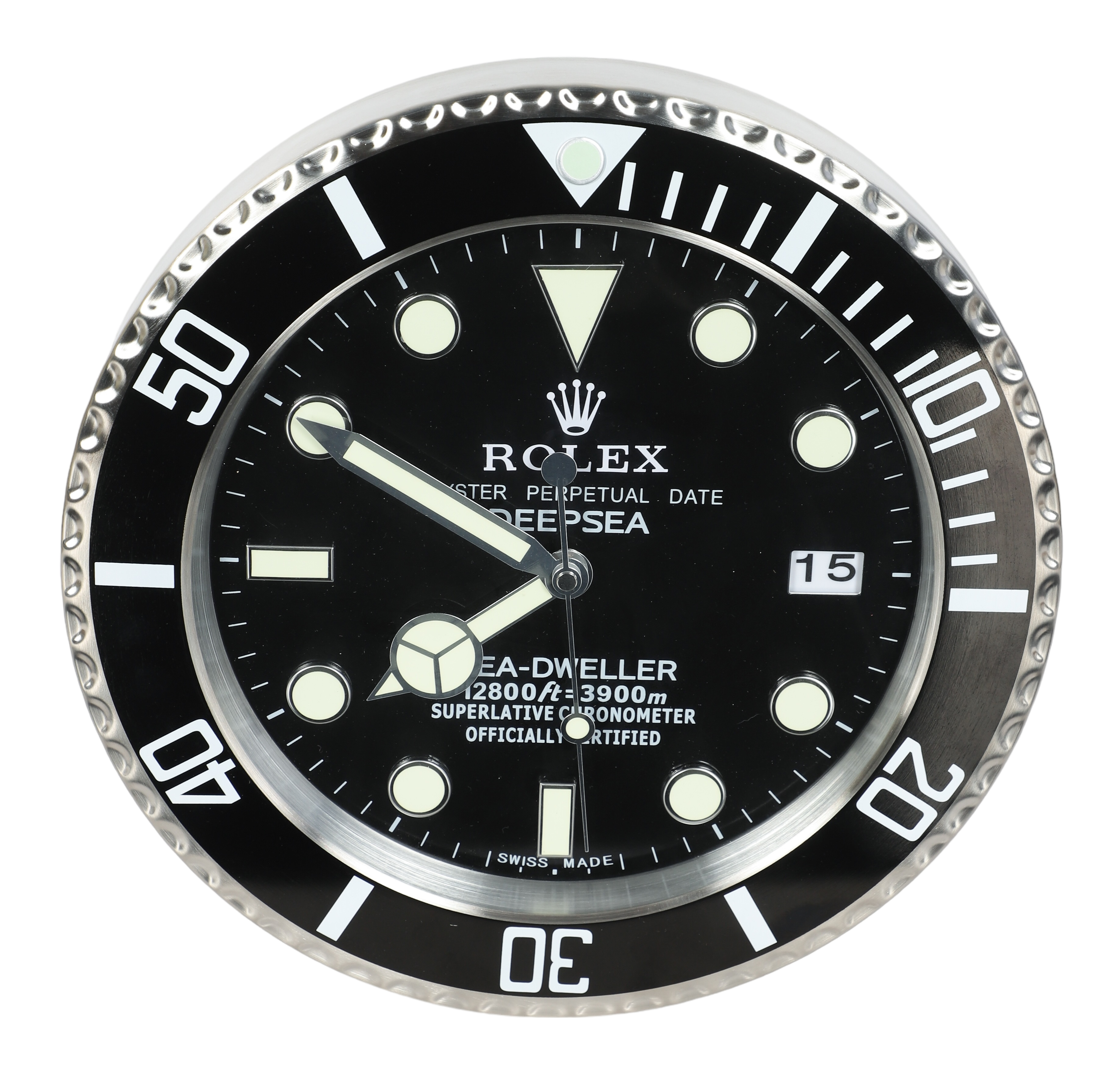 Watch Dealer Display Clock Rolex