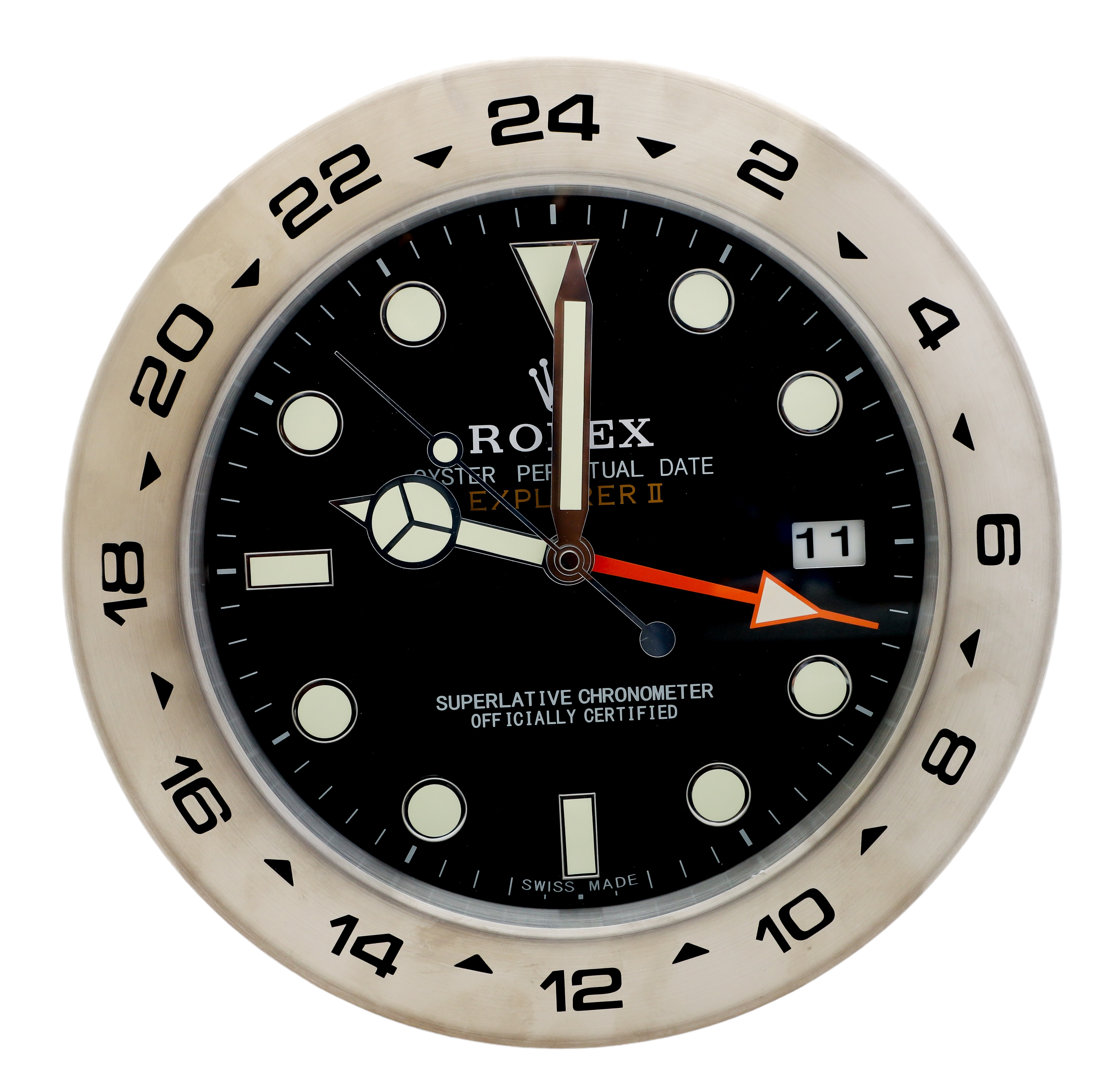 Watch Dealer Display Clock Rolex 308ffe