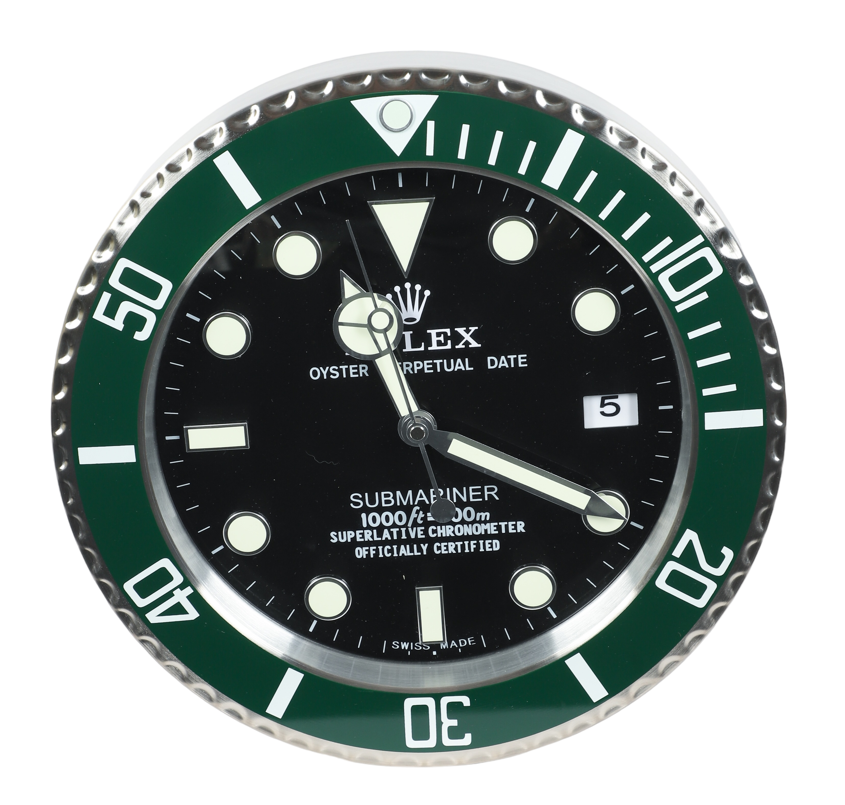 Watch Dealer Display Clock Rolex 309001
